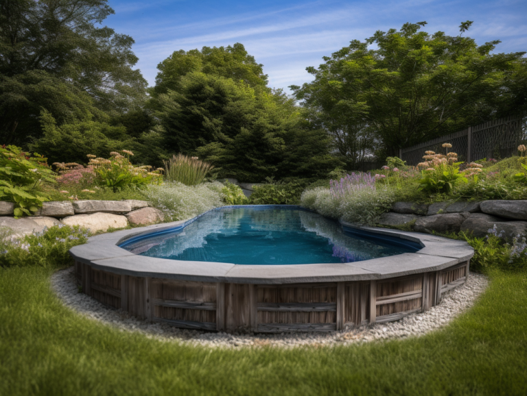 20 Semi Inground Pool Ideas That Will Blow Your Mind with regard to Practical Design Tips for Blending Semi Inground Pools with Natural Landscaping