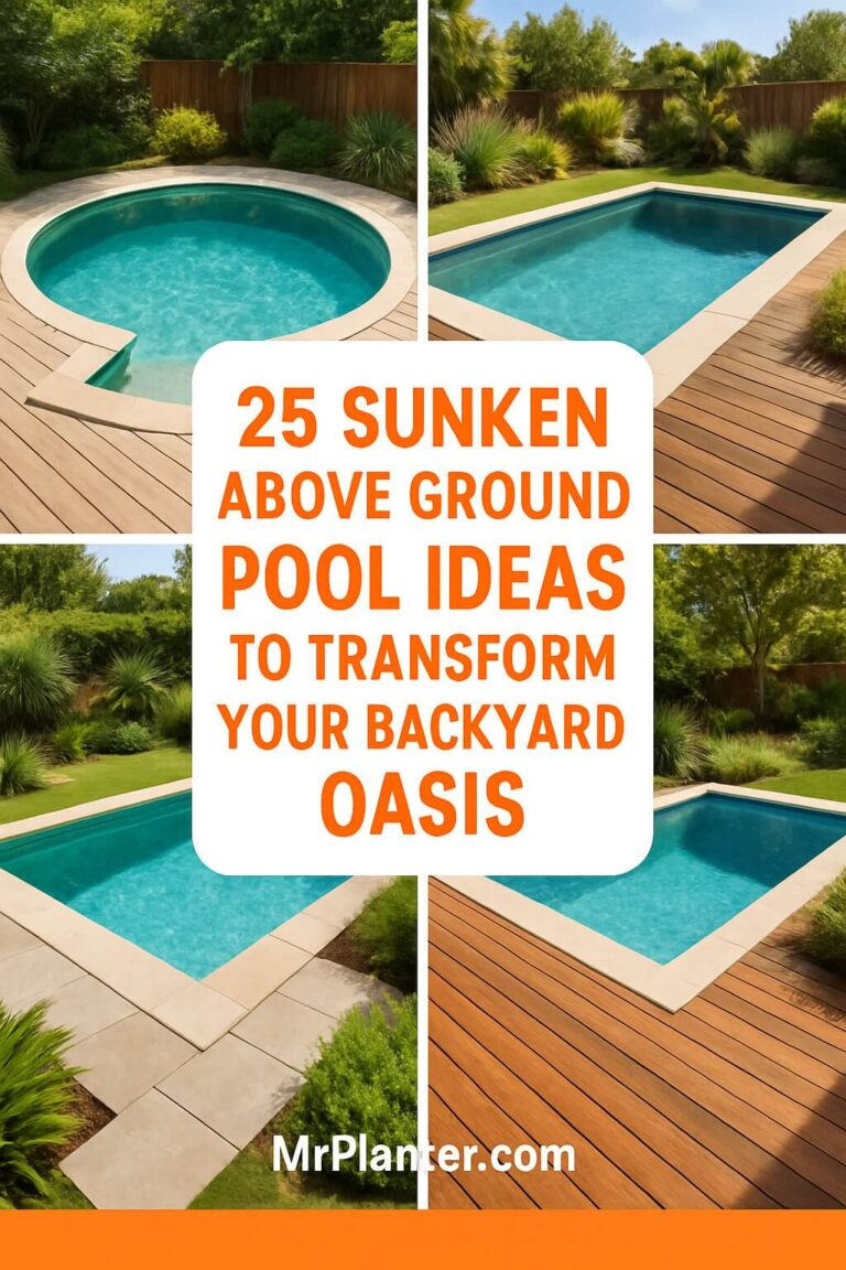 25 Sunken Above Ground Pool Ideas To Transform Your Backyard Oasis inside Transform Your Basic Above Ground Pool Into a Backyard Oasis This Summer