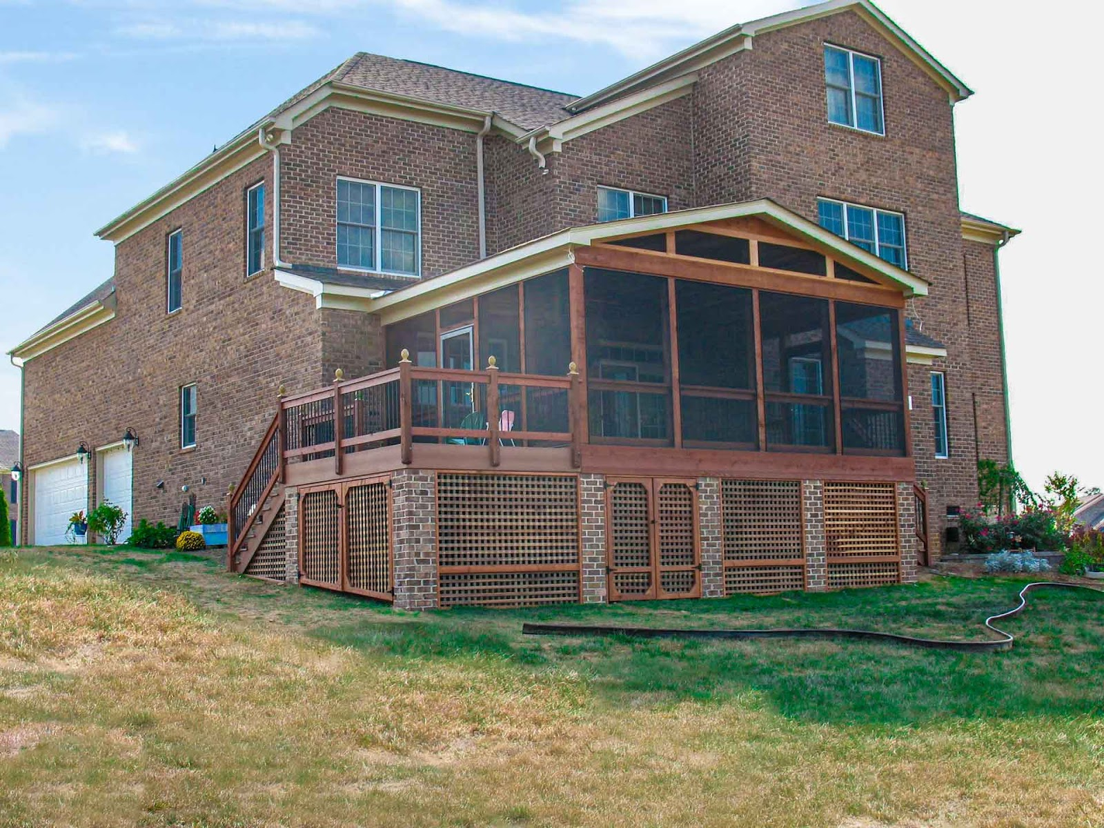 6 Backyard Screened Porch Deck Ideas & Photos | A Deck Above for What You Need to Know Before Screening in Your Backyard Deck