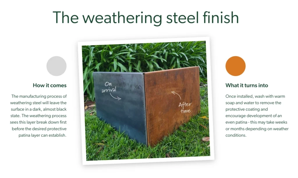 Corten Steel Garden Edging: Everything You Need To Know intended for What Homeowners Need to Know About Maintaining Corten Steel Edging Over Time