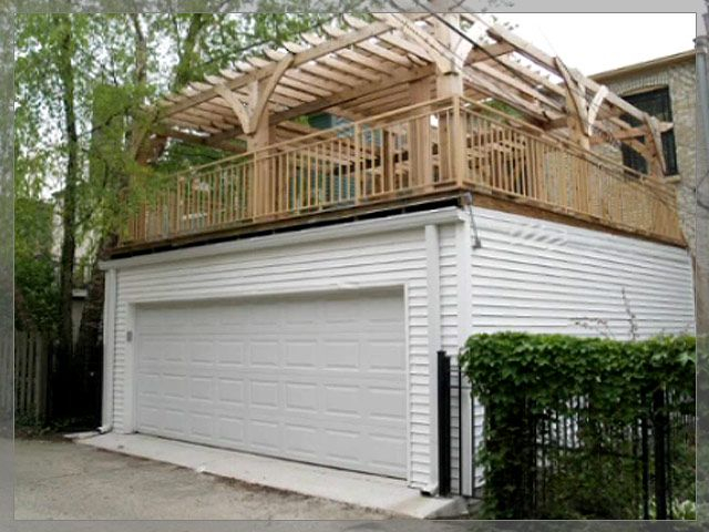 Front Decks Over Garage intended for Why the Deck Over Garage Layout Is the Smartest Choice for Sloping Properties