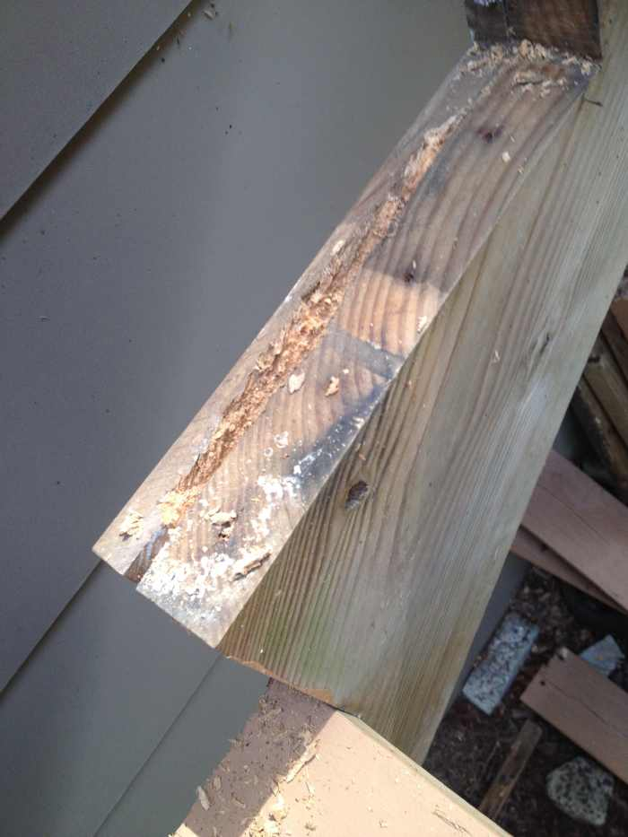 How To Repair Wood Rot On Your Outdoor Deck: A General Overview - Hubpages for Save Your Deck from Rot by Fixing Small Cracks Early This Summer