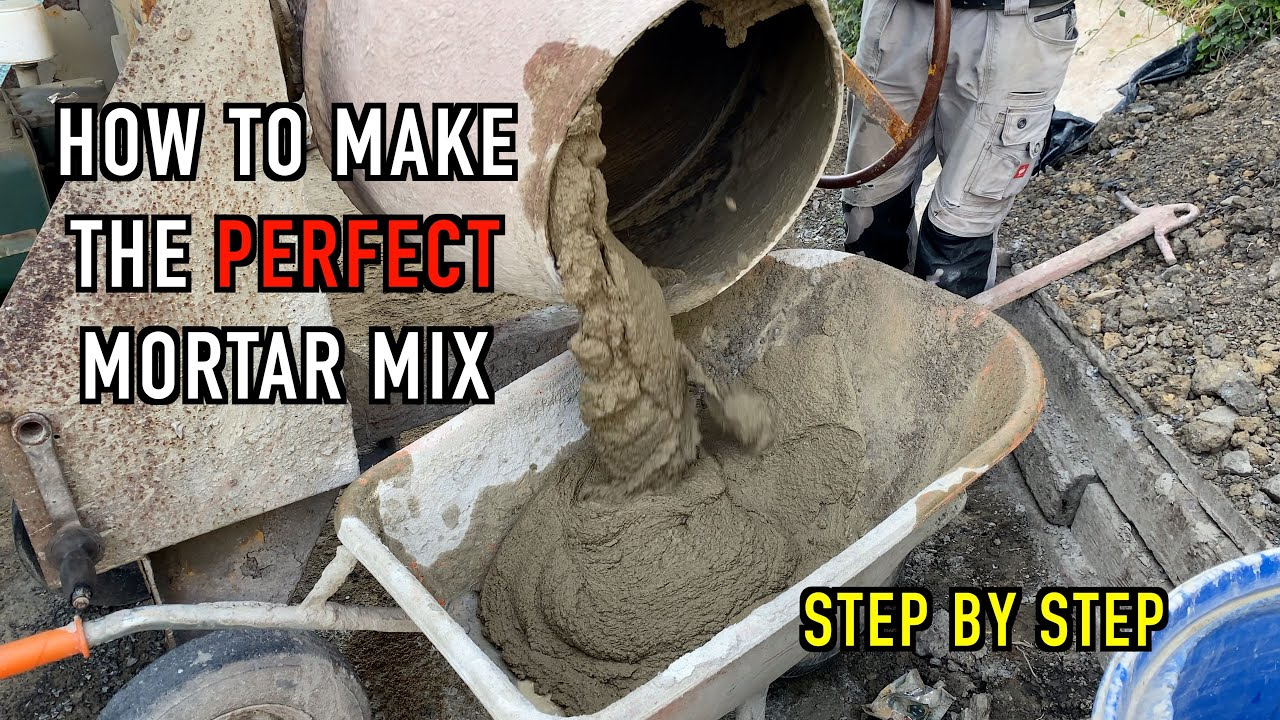 Mortar Building Material with The Simple Guide to Mixing and Applying Firebrick Mortar Like a Pro