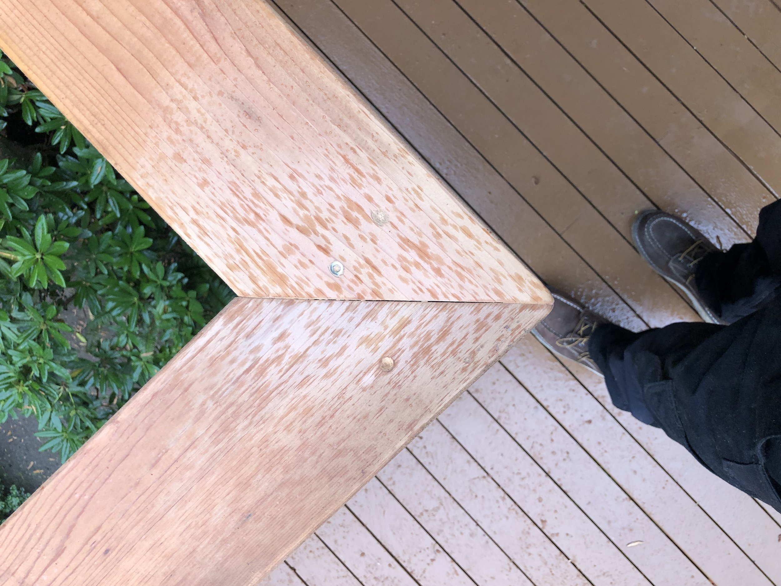 Save This Rotting Deck — Baklinski Home Improvement pertaining to Wood Filler For Deck Cracks