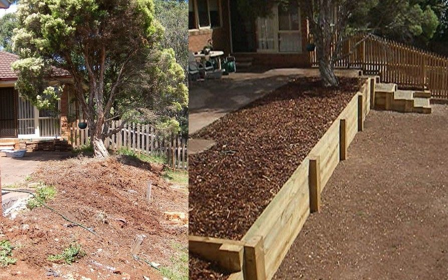 Sloped Backyard Ideas Before And After At Jimmy Strother Blog throughout What I Learned After Leveling My Own Sloped Backyard