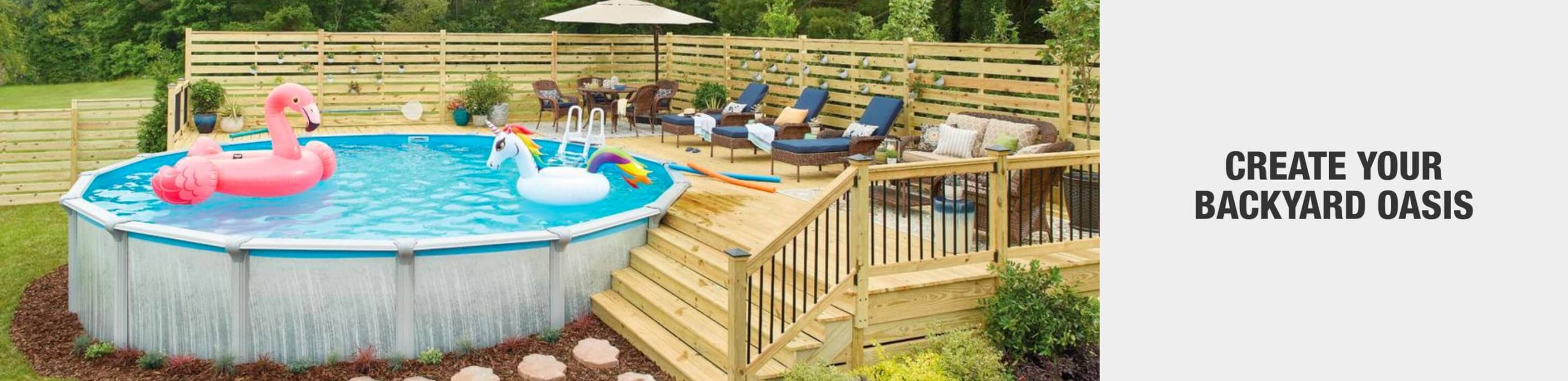 Small Above Ground Pool Landscaping Ideas: Transform Your Backyard Into ... intended for Landscaping Around Above Ground Pool
