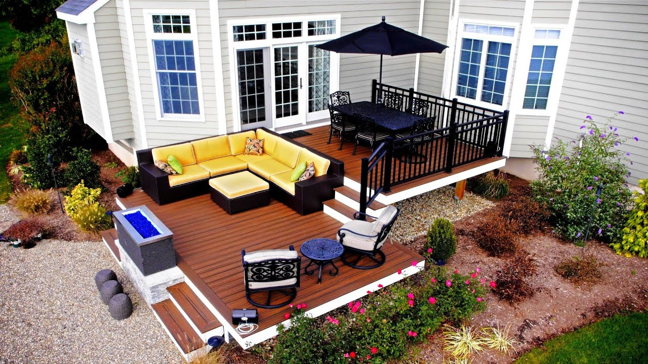 Stunning 2 Level Deck Design Ideas | Best Multi Level Decks For ... for Practical Tips for Building Multi Level Decks That Maximize Backyard Space