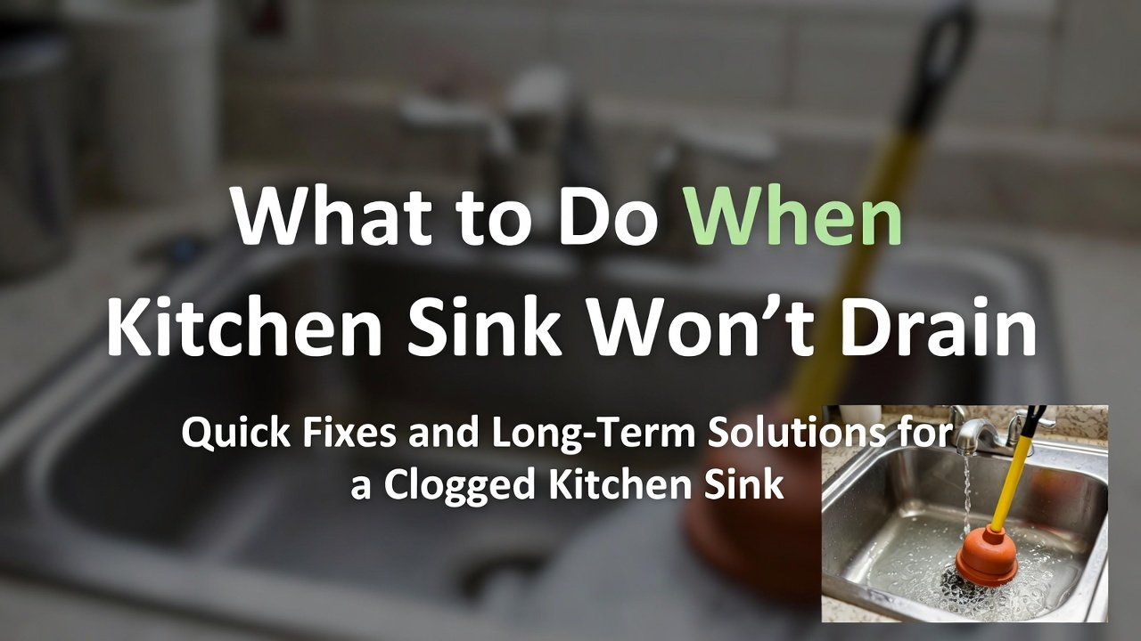 What To Do When Kitchen Sink Won't Drain: Quick Fixes Guide with regard to Pool Party Food Ideas For Adults