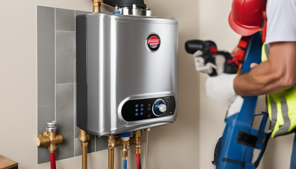 Your Guide To Tankless Water Heater Installation Requirements - Water ... in Heating Water For Outdoor Shower