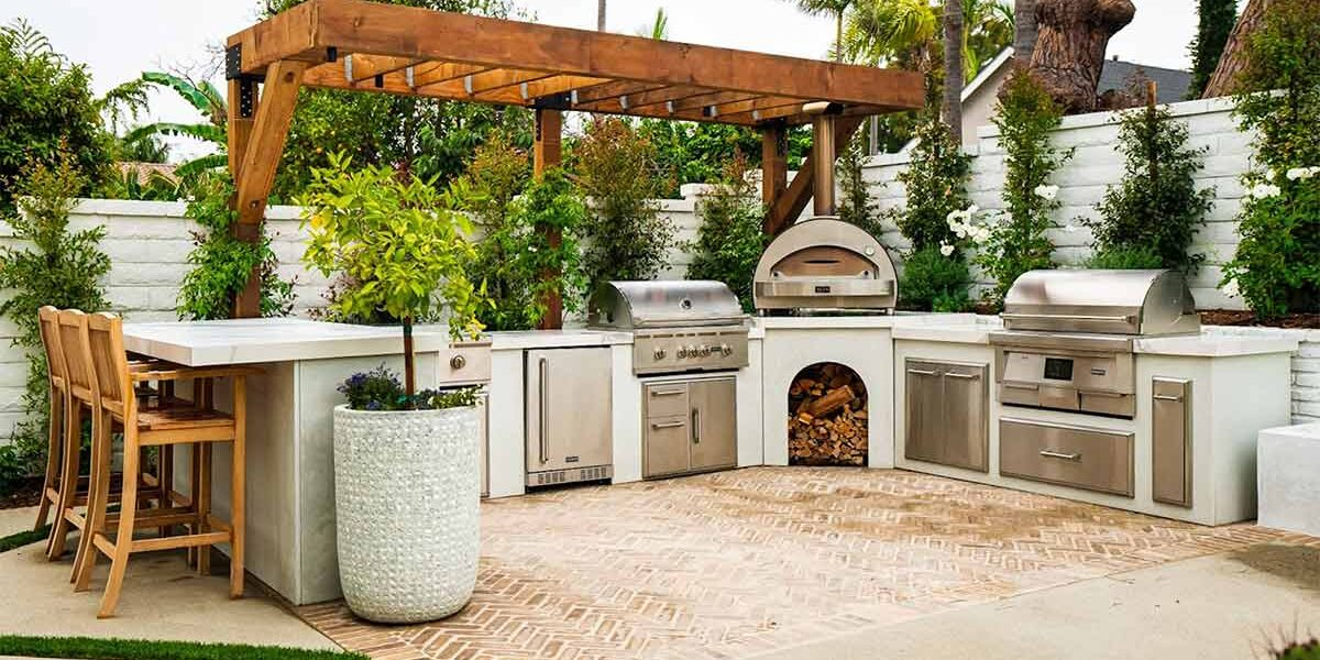 15 Outstanding Outdoor Kitchen Designs That Will Transform Your ... regarding The Real Cost of Building an Outdoor Kitchen with a Pizza Oven and How to Budget for It