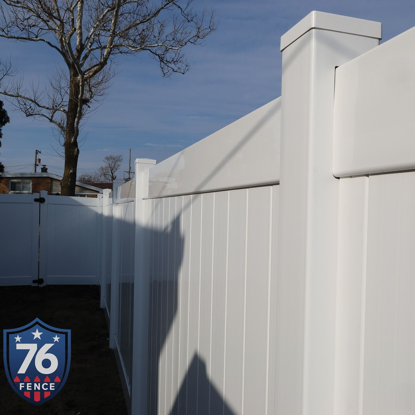76 Fence Company Illinois On Instagram: "Vinyl Fence Installation ... in 8 Ft Tall Privacy Fence