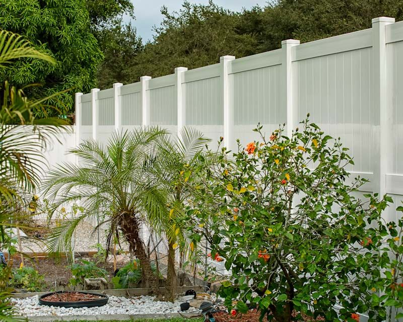 8 Foot Tall Privacy Fence Cascade 8 Ft. W X 6 Ft. H White Vinyl inside 8 Ft Tall Privacy Fence