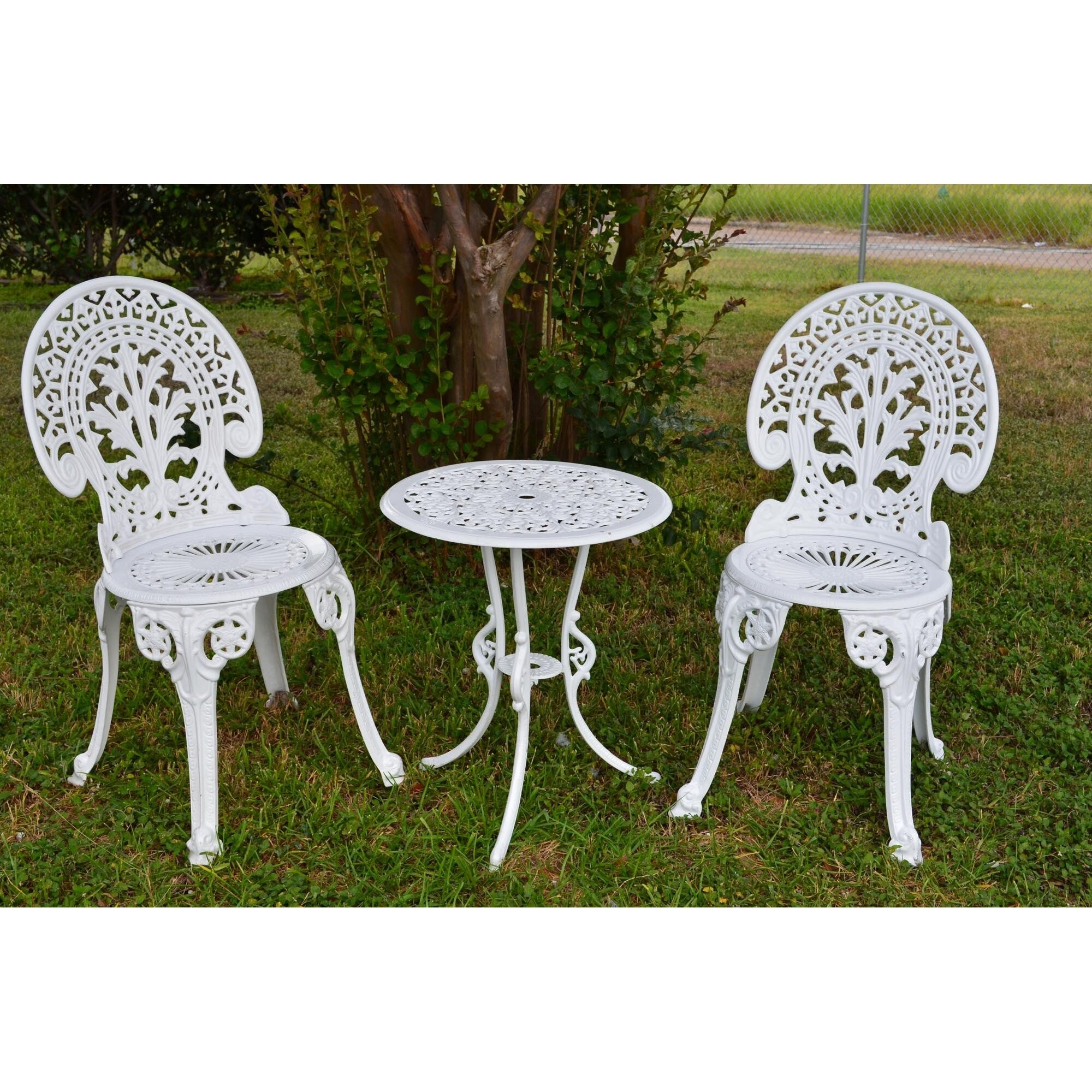 Cast Iron Patio Furniture Sets - Ideas On Foter inside Cast Iron Outdoor Table Set