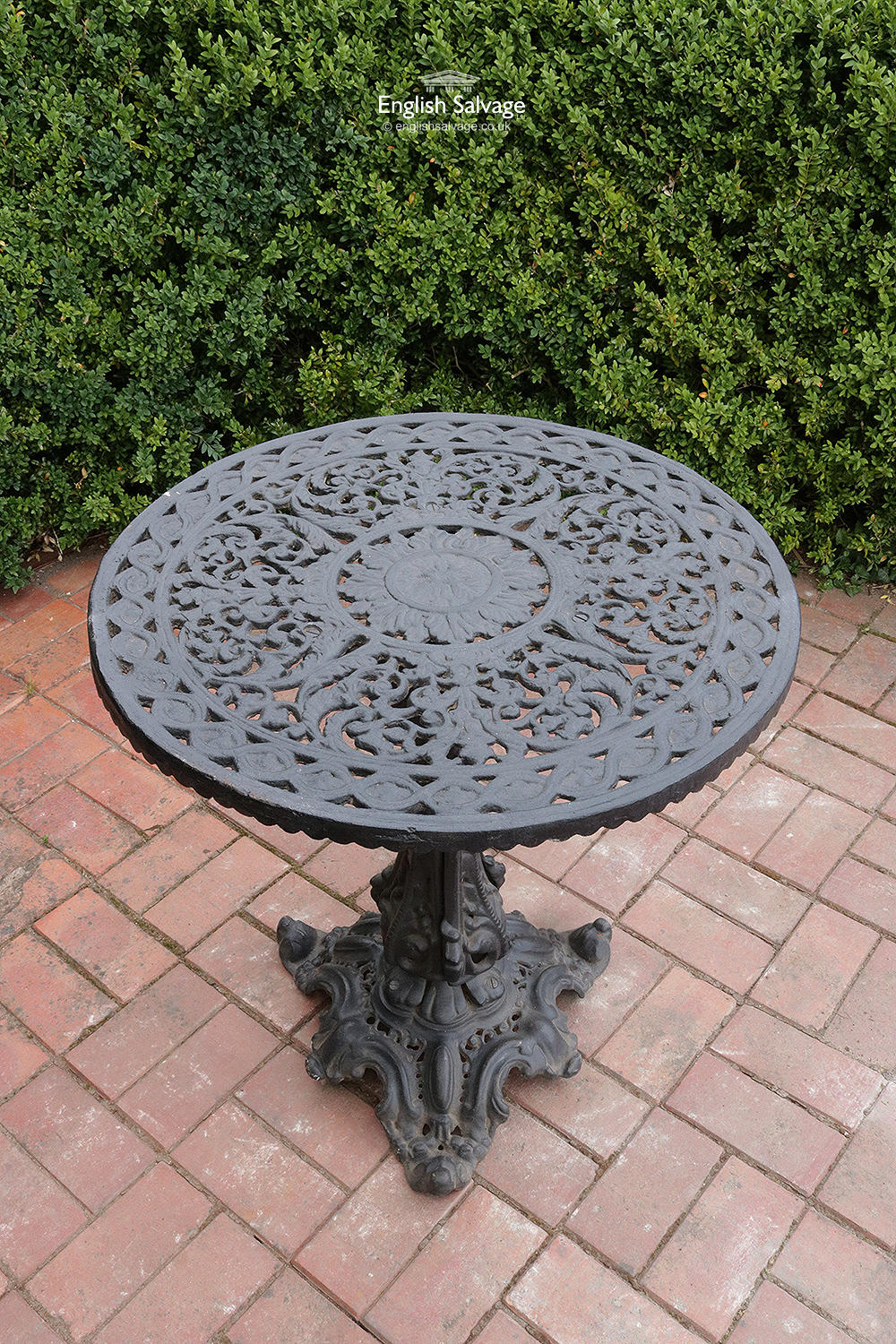 Cast Iron Patio Side Table At Kai Chuter Blog within How to Choose the Right Cast Iron Table Set for Small Urban Balconies