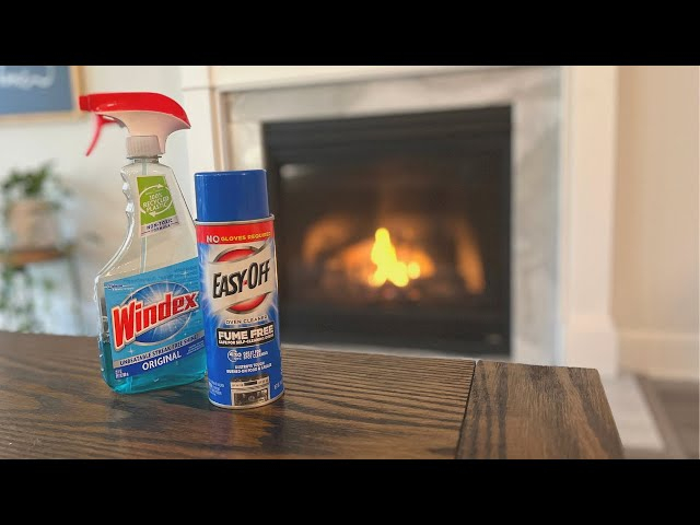 Cleaning Fireplace Glass throughout How to Clean Gas Fireplace Glass Without Scratching It in 2026