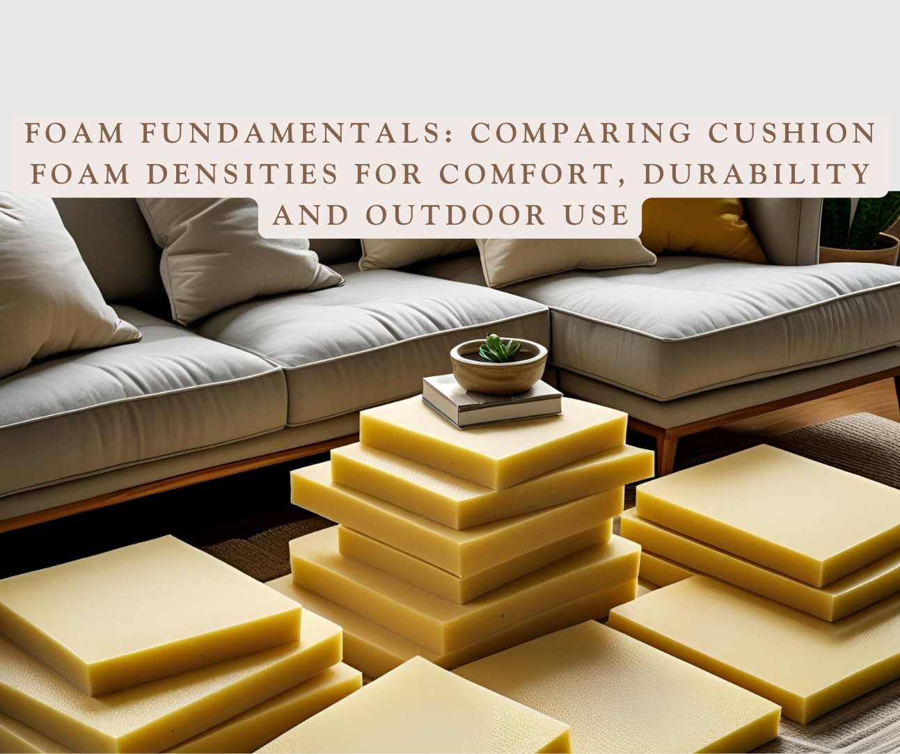 Cushion Foam Densities Explained: Hr Grades & Best Uses For Indoor ... intended for Better Homes & Gardens Patio Furniture Replacement Cushions