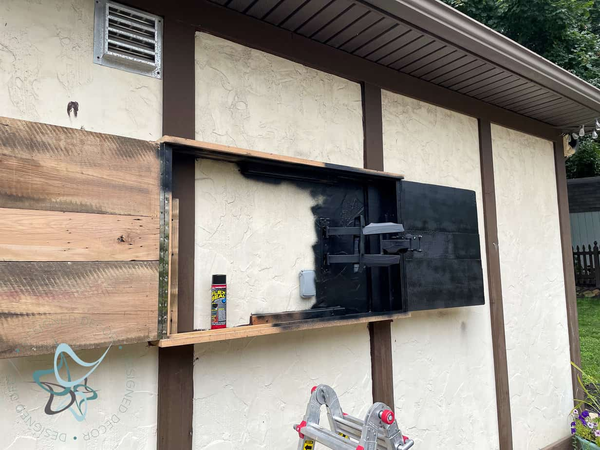 Diy Outdoor Tv Cabinet Enclosure At Timothy Stump Blog for Outdoor Tv Console Hutch 75 Inch