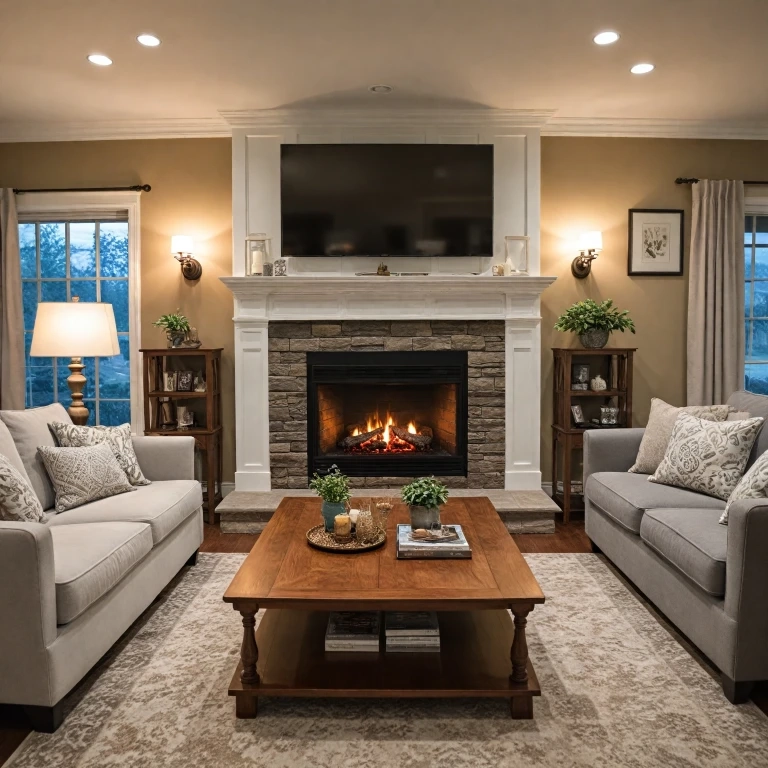 Exploring The Benefits Of A Large Electric Fireplace With A Mantel with The Hidden Benefits of Adding a Mantel to Your Electric Stone Fireplace