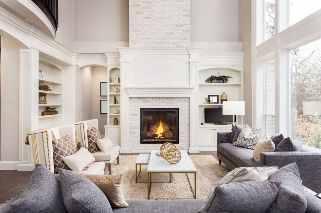 Fireplace Mantel Heights -What Height Is Right? 10 Best Easy Tips for Height Of A Fireplace Mantel