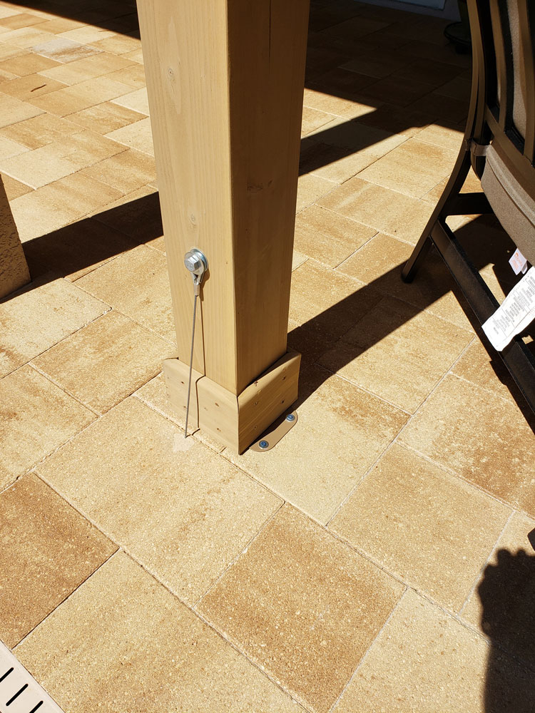 Gazebo Anchors For Grass At Marie Paige Blog within How To Secure A Gazebo To Pavers