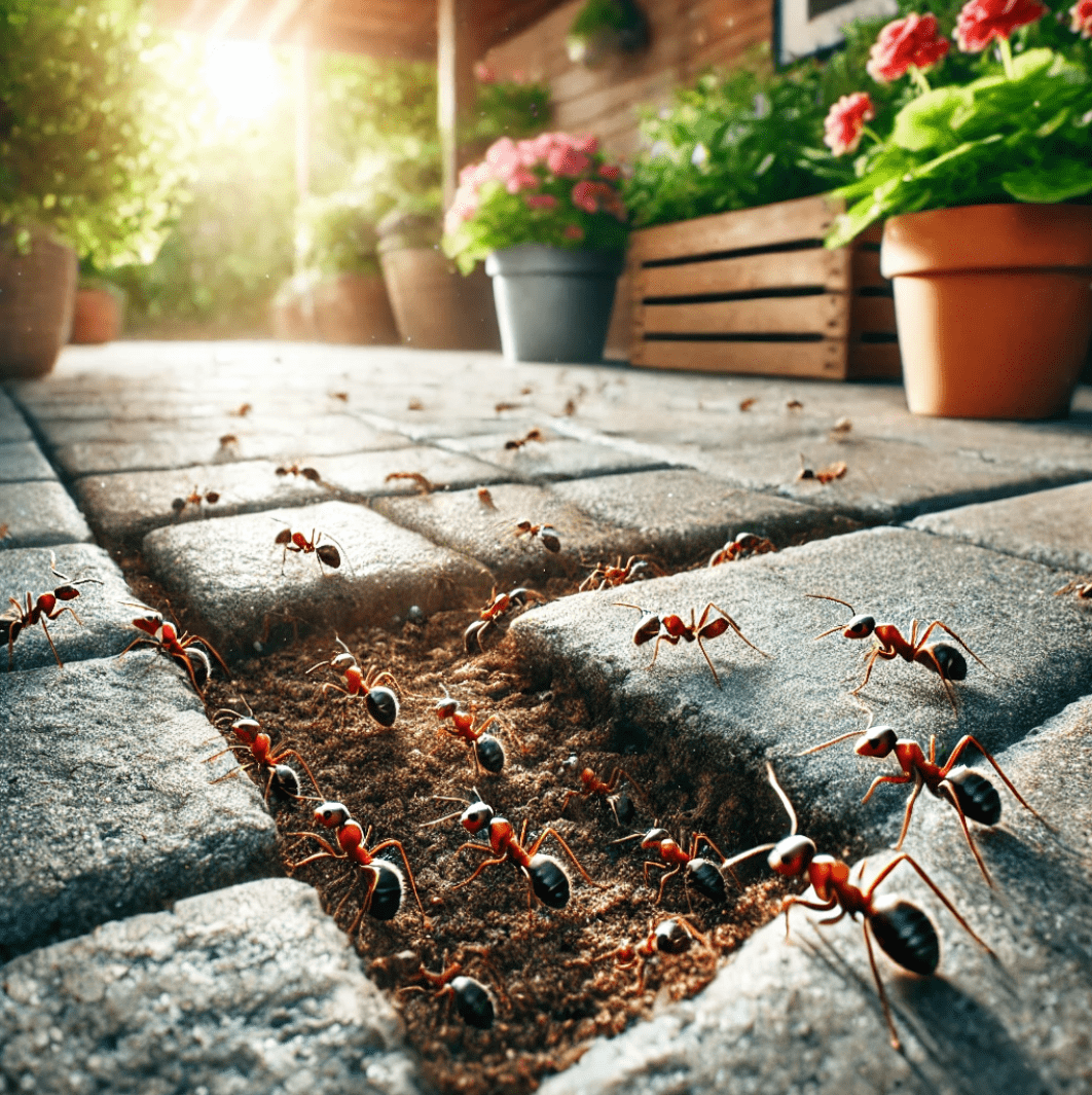 Get Rid Of Garden Ants: Protecting Your Patio From Underground Colonies ... for What Experts Recommend for Removing Ant Colonies from Your Yard
