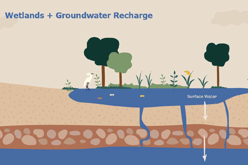 Groundwater Education Models - Art Education with Swimming Pool Popped Out Of Ground