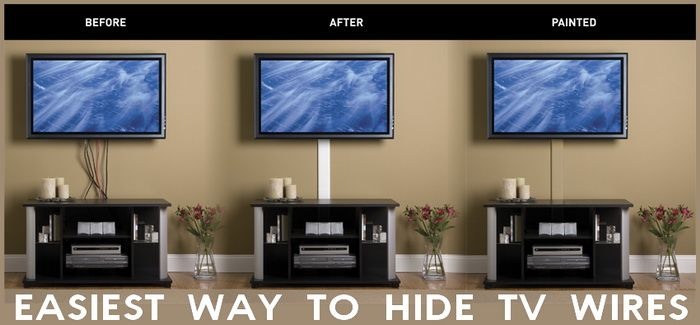 Hide Tv Wires - How To - The Easy Way | Home, Living Room Tv, Hide Tv Wires with regard to The Hidden Cable Management Tricks Pros Use for Clean Fireplace TV Walls