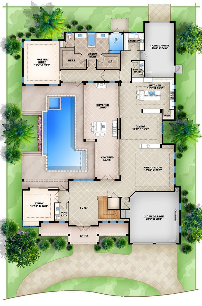House Plans With Indoor Pools: Exploring The Benefits Of Having An In ... within The Hidden Costs and Benefits of Adding an Indoor Pool to Your House Plan