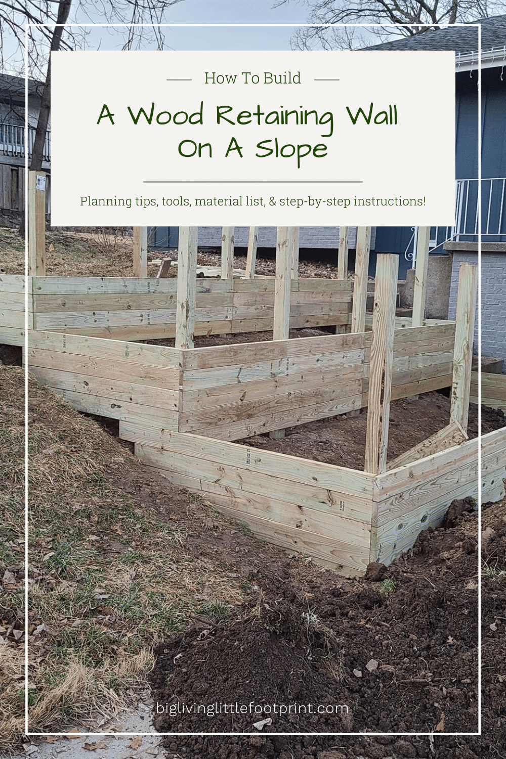 How To Build A Retaining Wall with Hidden Strength How to Build a Retaining Wall That Disappears Under Your Deck