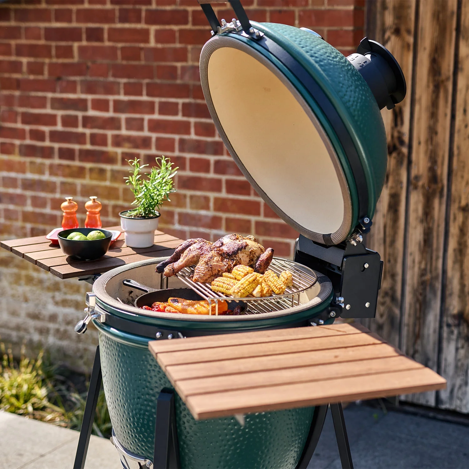 Kamado Bbq Grills - Bonfire pertaining to Big Green Egg Built In Outdoor Kitchen
