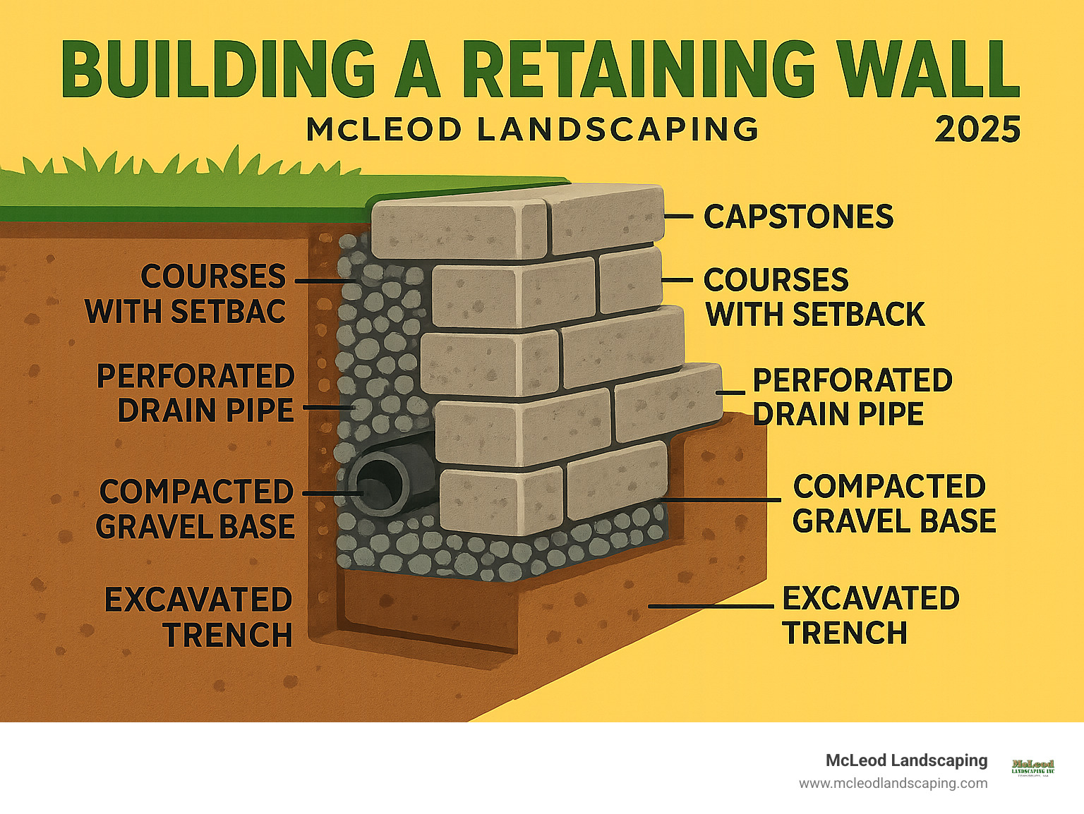 Key Part Of Retaining Wall: Structural Stability And Design Elements with regard to Retaining Wall For Above Ground Pool