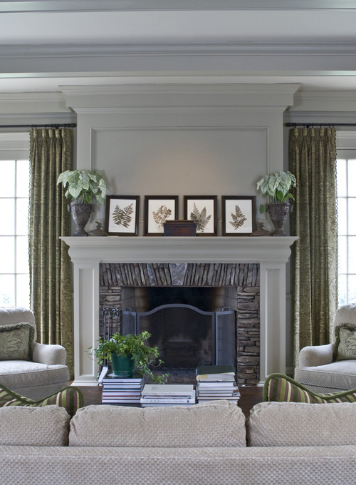 Mantel Height Vaulted Ceiling At Leo Bunker Blog with regard to How Ceiling Height Changes the Perfect Mantel Placement for Your Living Room