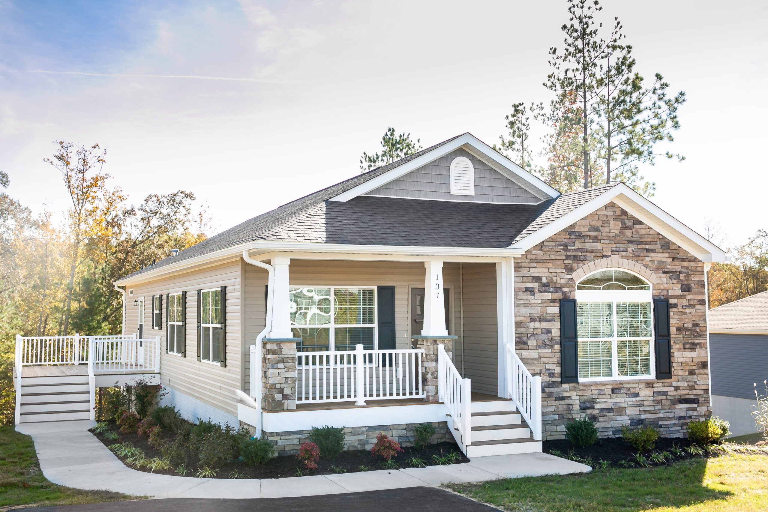 Modular Homes With Front Porches: Blending Modern Design And Welcome Spaces inside Blending Indoor and Outdoor Life in Two Story Homes with Front Porches