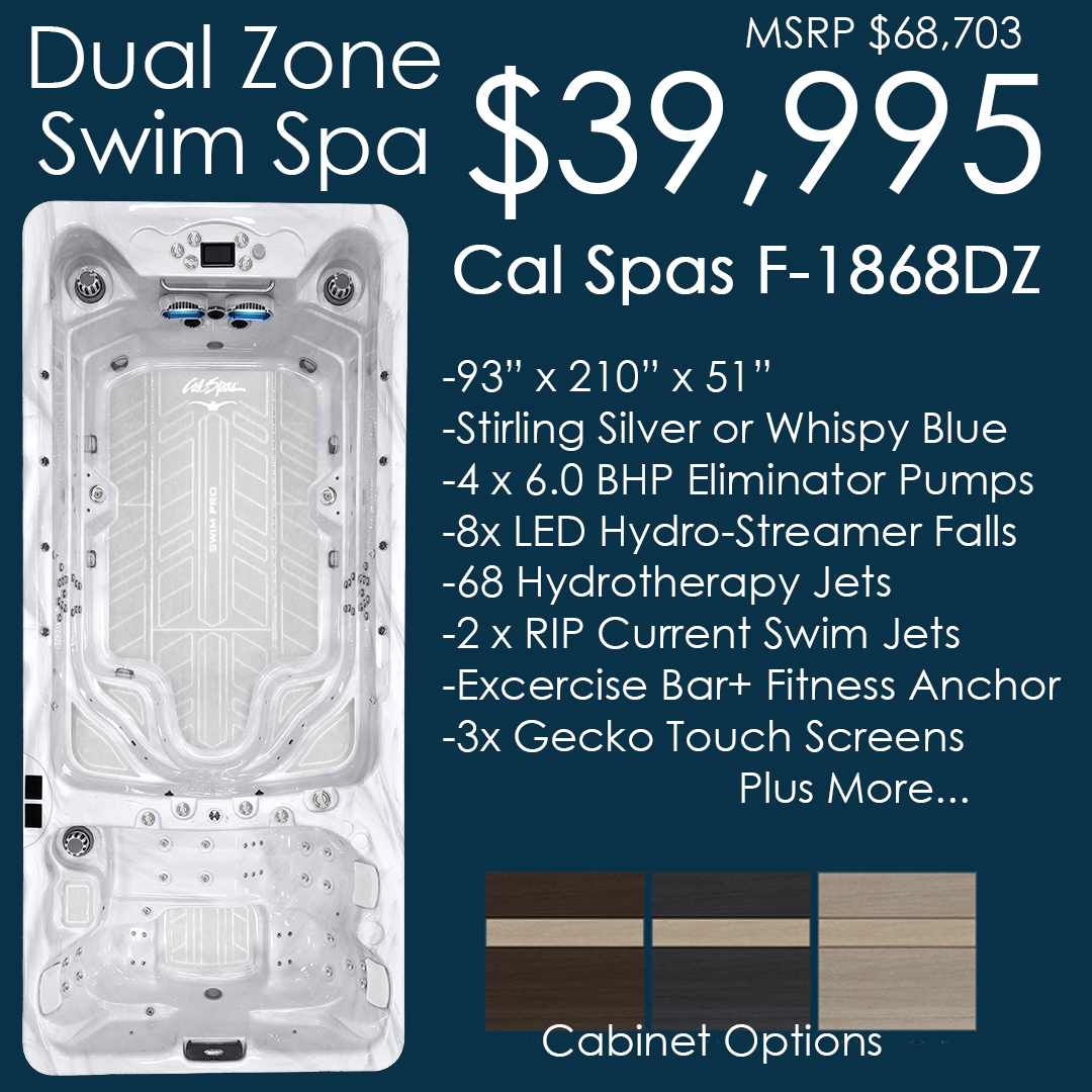 Olympian Dual Temp Dual Zone Swim Spa - California Spas & Leisure with How Dual Zone Swim Spas are Changing the Way Families Relax and Exercise
