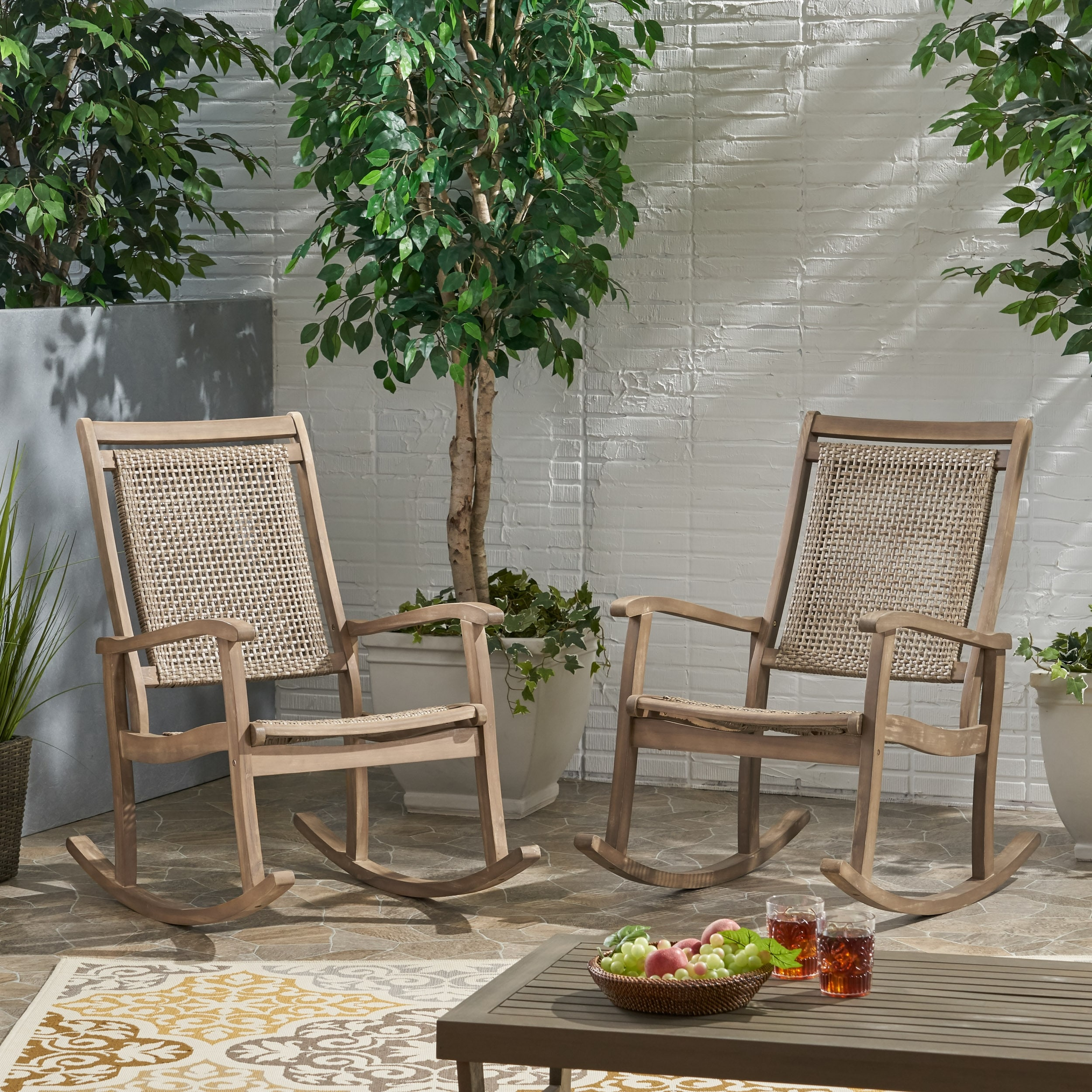 Outdoor Rocking Chairs - Bed Bath & Beyond pertaining to Top Rated Outdoor Rocking Chairs
