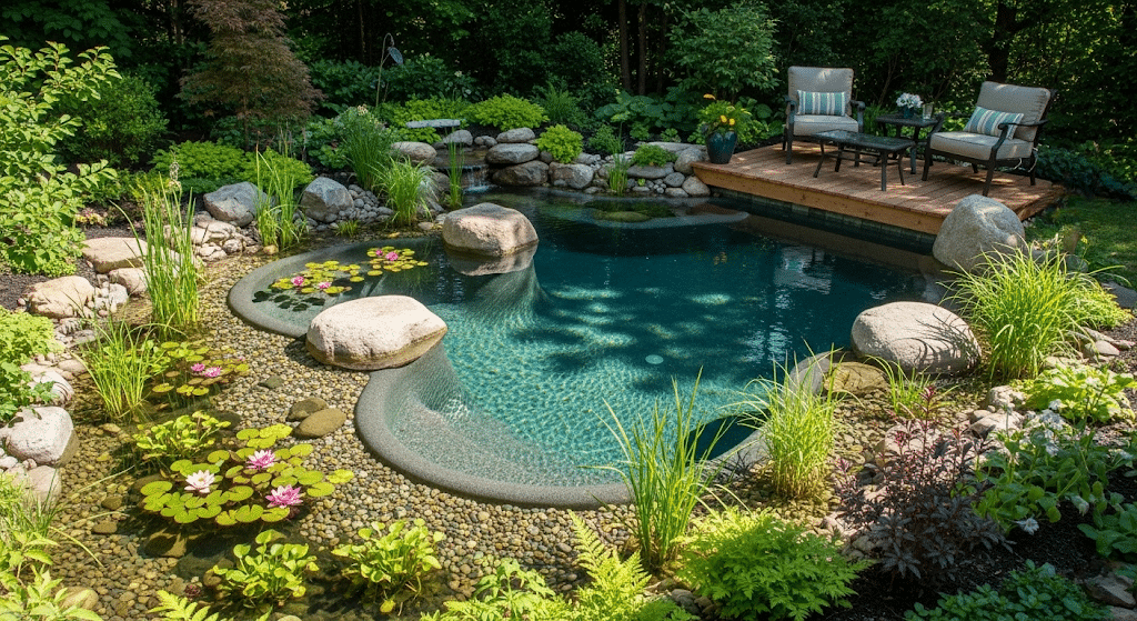How to build a living backyard oasis with a micro natural pool
