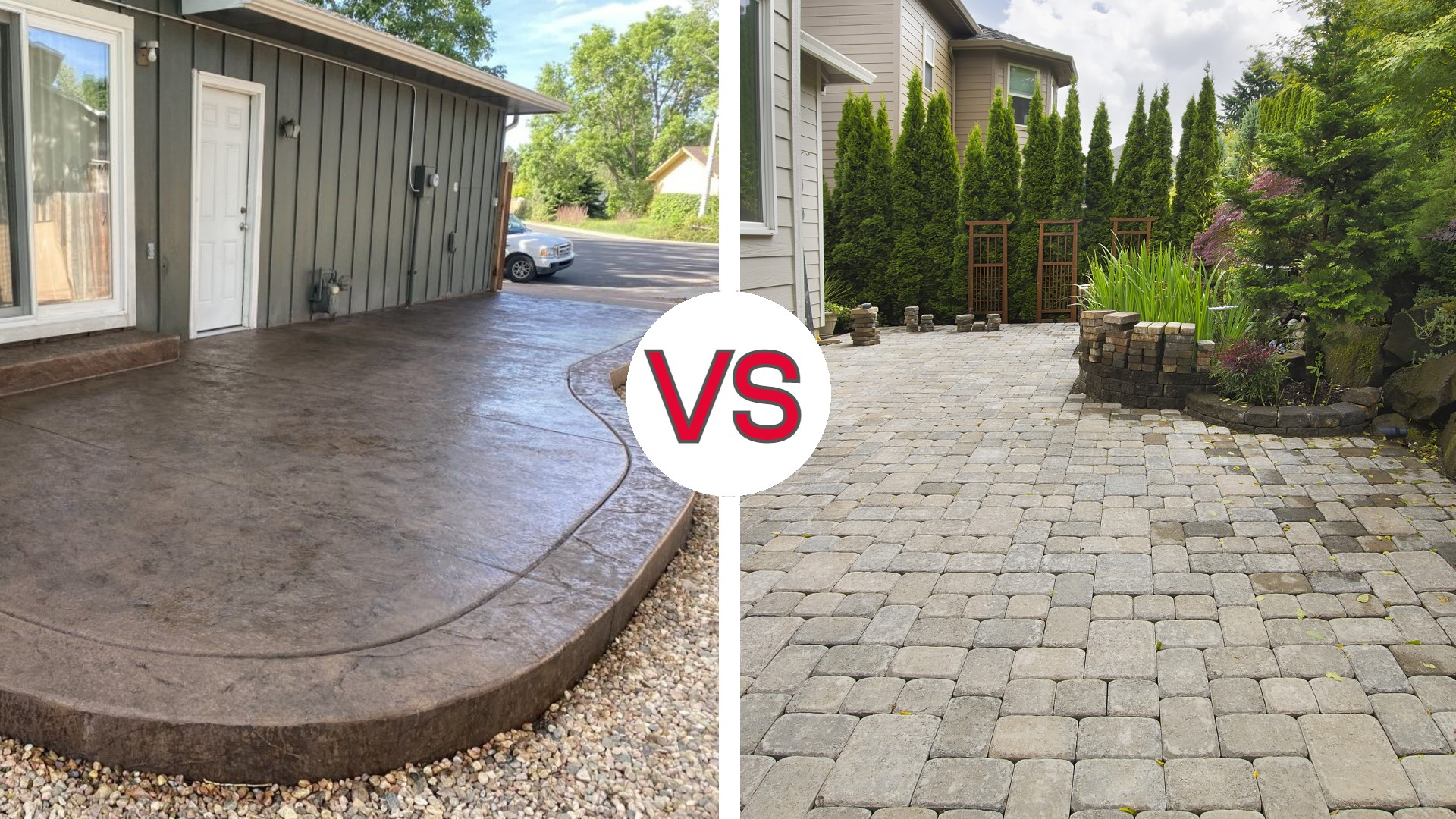 Stamped Concrete vs Pavers in 2026 and What Really Lasts Longer