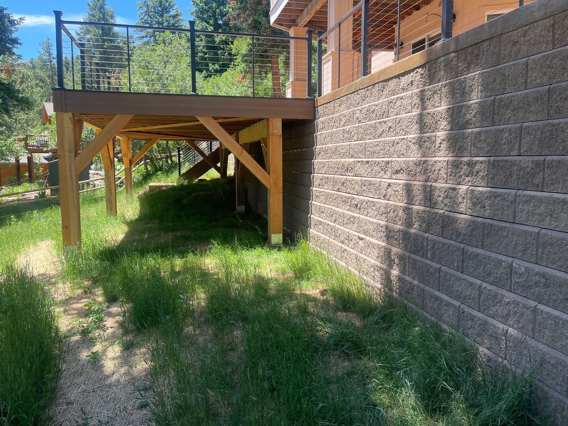 Top Retaining Wall Builders In Co | Deck Doctor Inc with regard to Retaining Wall For Above Ground Pool