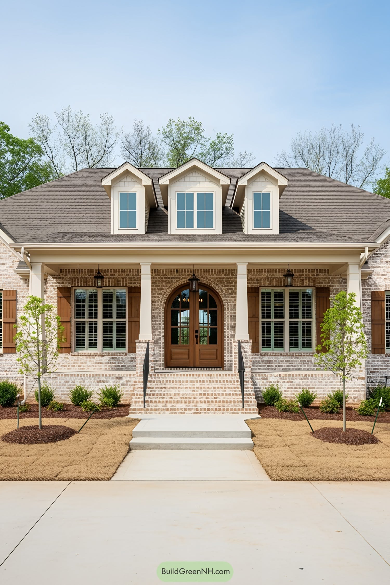 Two Story Brick House With Front Porch – Timeless Charm And Modern Comfort in 2 Story House With Front Porch