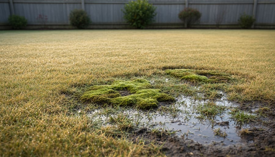 Why Your Lawn Feels Like A Swamp (And What's Really Happening Below ... intended for Why Your Lawn Resembles a Lunar Landscape and How to Flatten It