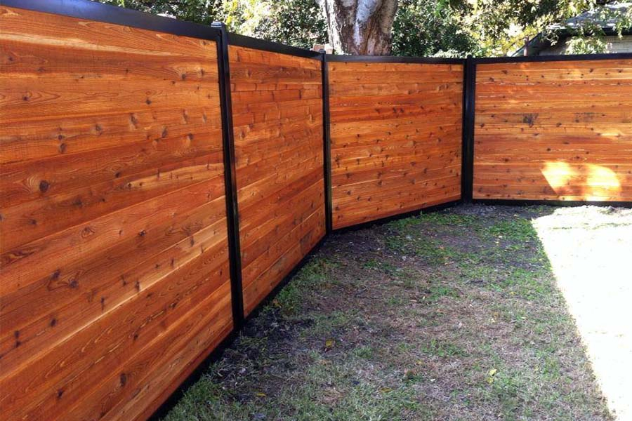 Wood Fence Post Metal At Lacey Henry Blog intended for Metal Fence Posts For Wood
