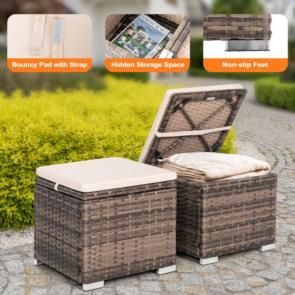 The hidden comfort benefits of an independent ottoman in your garden layout