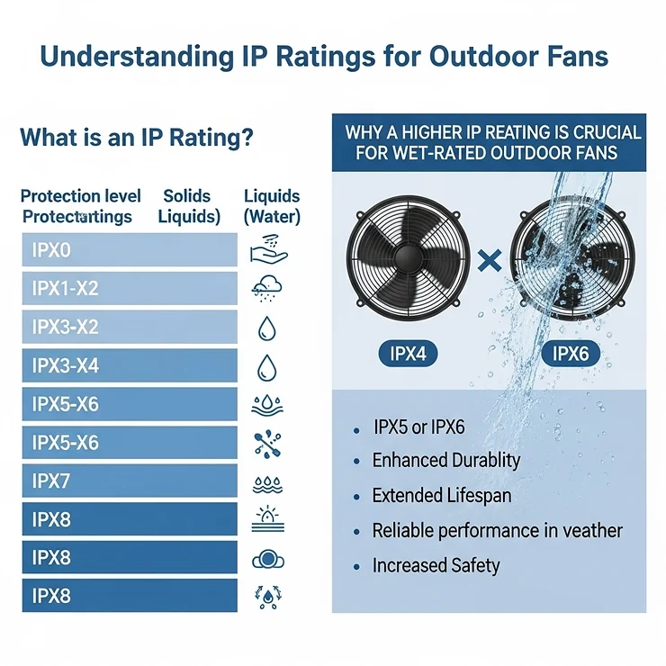 How to Decode Wet and Damp Ratings Before Hanging Your Outdoor Fan