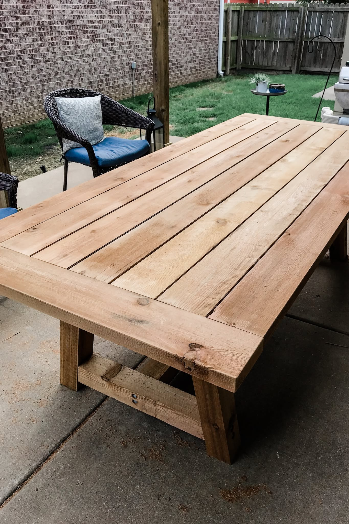 Create Your Own Outdoor Dining Table - Diy Guide | Diy Wooden Outdoor ... regarding Simple woodworking projects for custom outdoor tables you can build this weekend
