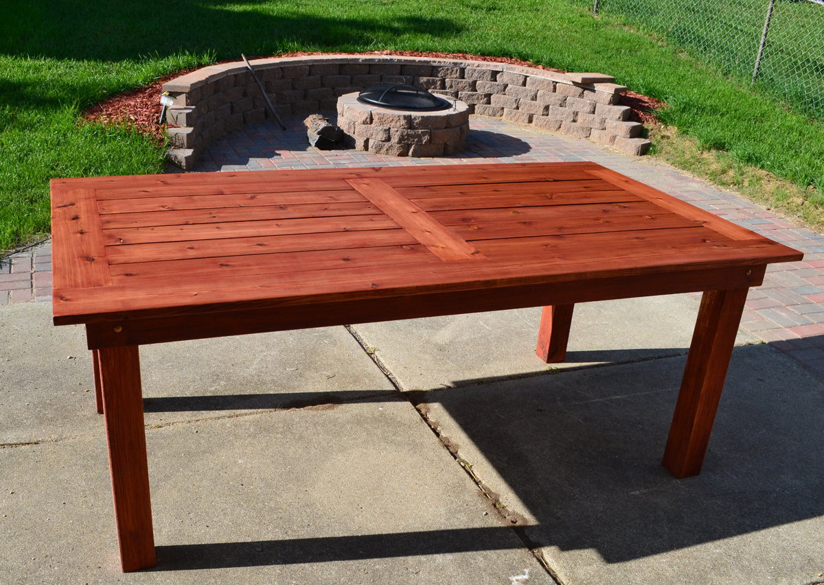 How To Build An Outdoor Wood Table At Dustin Richards Blog regarding Small Outdoor Side Table Ideas