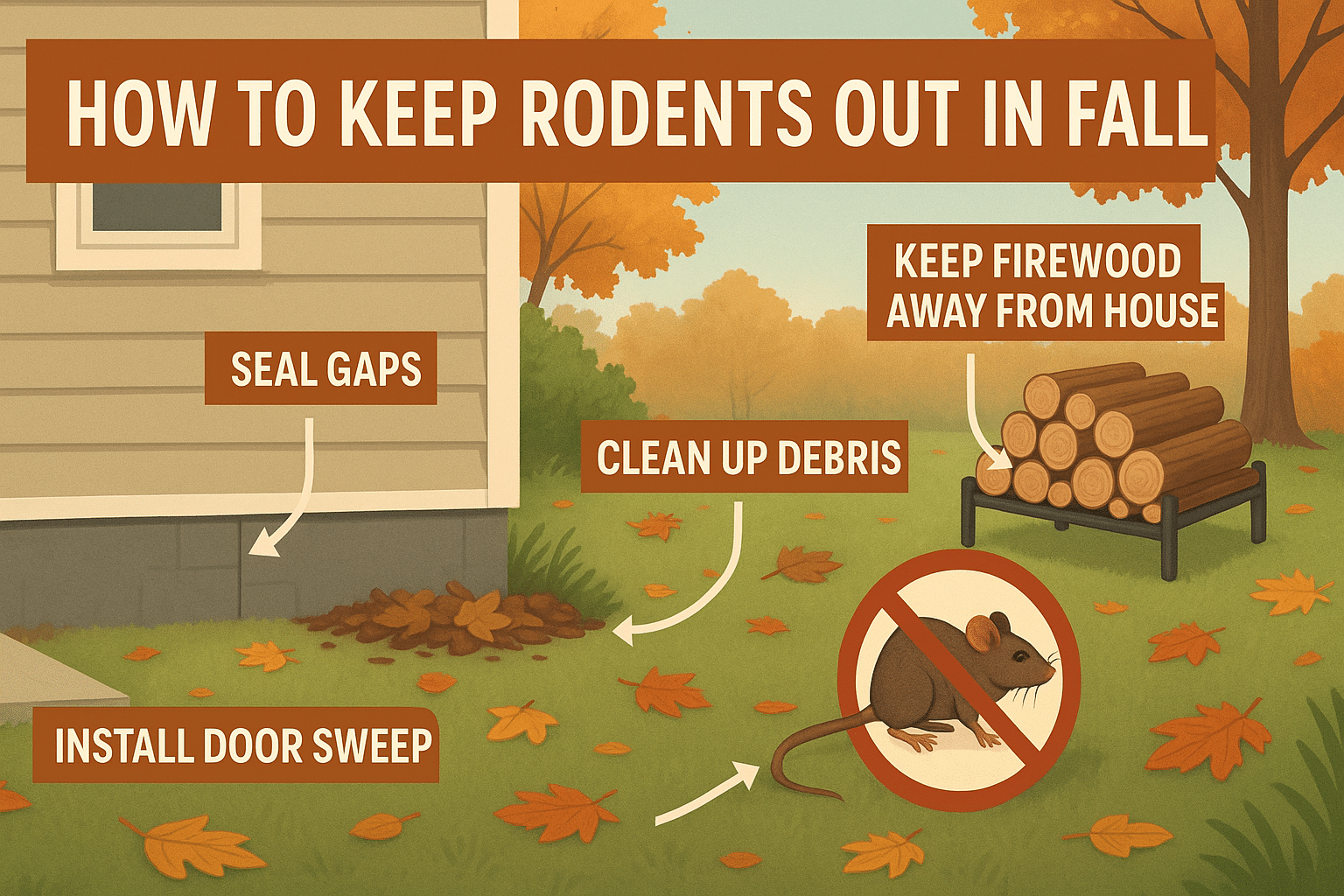 How To Keep Rodents Out In Fall: Expert Prevention Tips | Proguard Pest with How To Keep Mice Out Of Outdoor Cushions