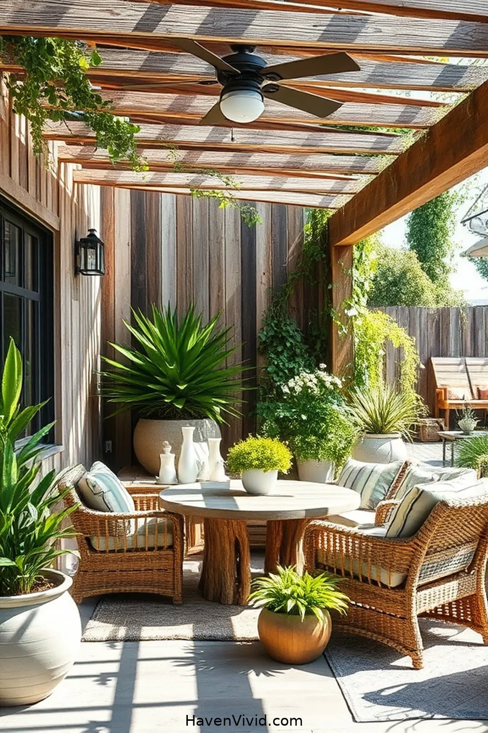 19 Tips For Creating A Coastal Living Outdoor Patio Using Recycled Wood ... inside Green Outdoor Furniture Brands