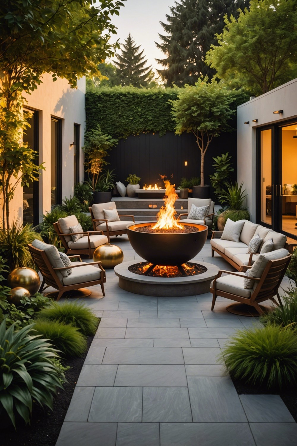 20 Modern Patio Design Ideas In 2024 - Toolz Geek with regard to Outdoor End Table For Lounge Chairs