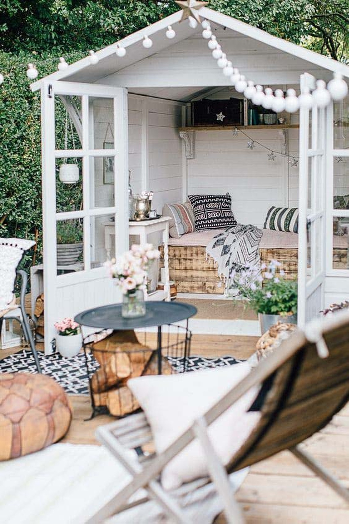 21 Cozy Small Backyard House Ideas For Your Haven - Archeworks throughout Year Round Outdoor Living Tips