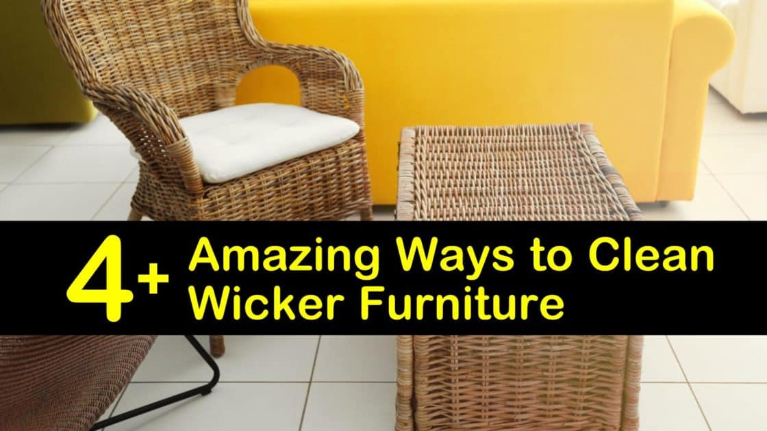 4+ Amazing Ways To Clean Wicker Furniture with regard to Simple Ways to Keep Your Natural Wicker Looking Brand New Through Every Storm